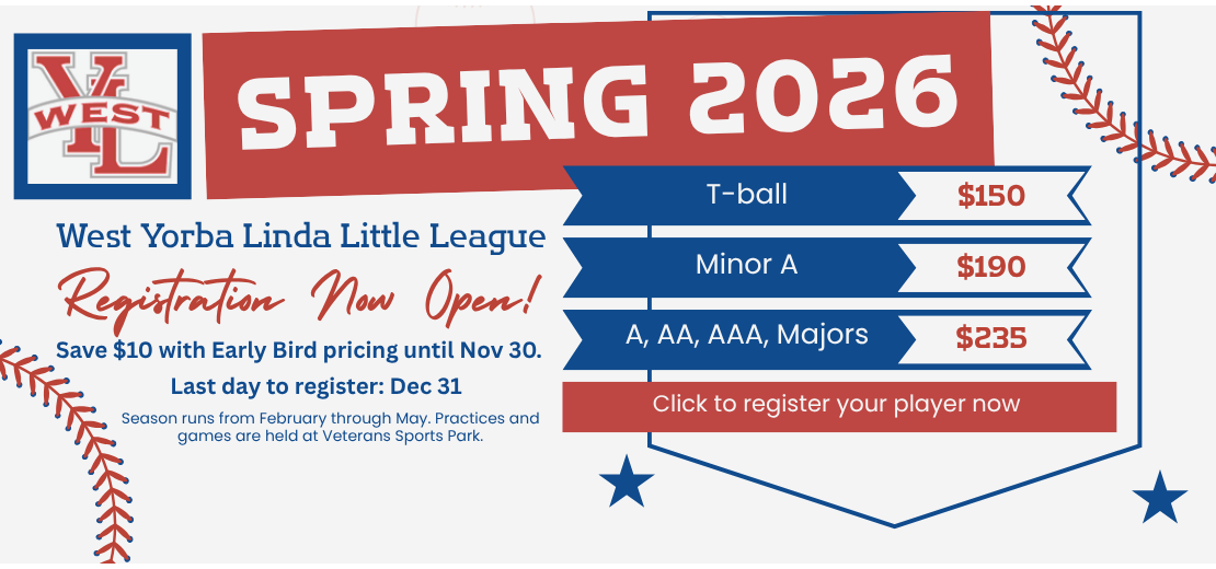 Spring 2026 Registration Now Open