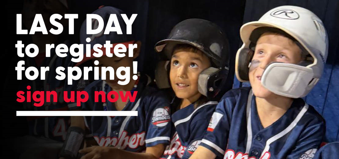 Last Day to Register for Spring!