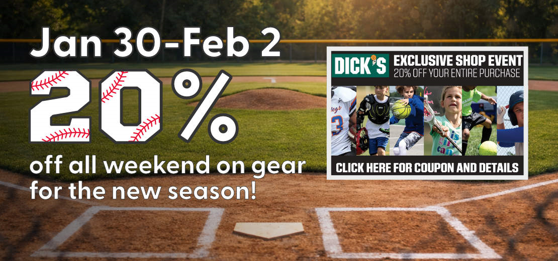 DICK’S Exclusive Discount Weekend
