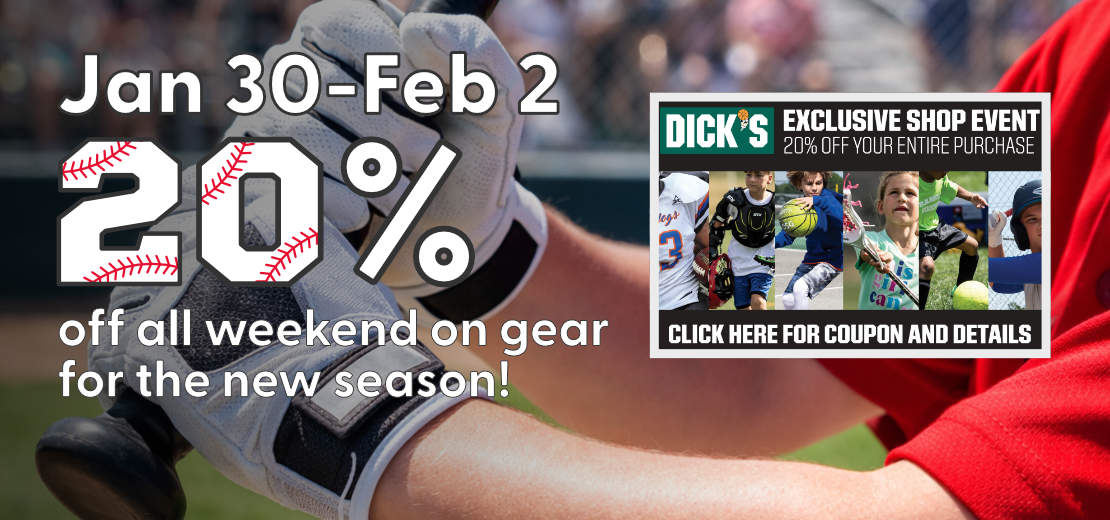 DICK’S Exclusive Discount Weekend